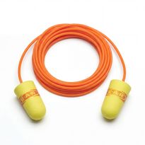 Earplugs EARsoft Yellow SuperFit Corded REG (200pairs)