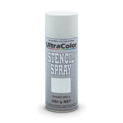 Stencil Spray White 350gram
