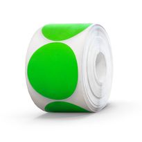 Fluoro Round Labels