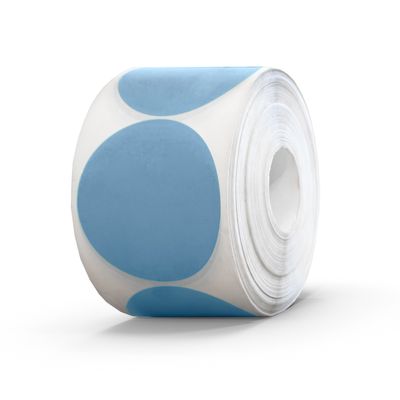 Fluoro Round Labels