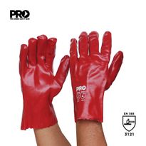 Red PVC Gloves