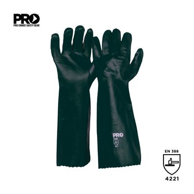 PVC GLOVES - DOUBLE DIPPED