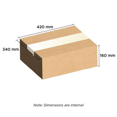 Carton Brown 420x340x160mm