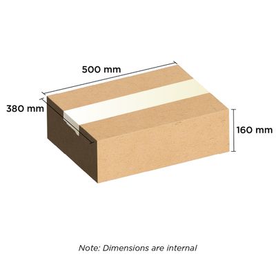 H/Duty Carton Brown 500x380x160mm