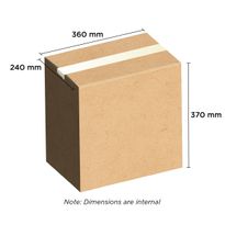 H/Duty Carton Brown 360mm x 240mm x 370mm