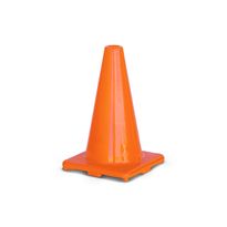 Traffic Cone Orange PVC 450mm