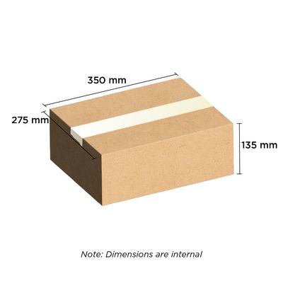 Brown Carton 350mm x 275mm x 135mm
