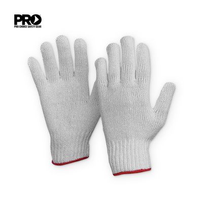 KNITTED POLY COTTON GLOVES