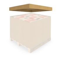 Pallet Carton Lid 1145mm x 1145mm x 125mm