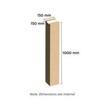 Brown Carton 150mm x 150mm x 1000mm