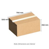 H/Duty Carton Brown 700mm x 500mm x 350mm