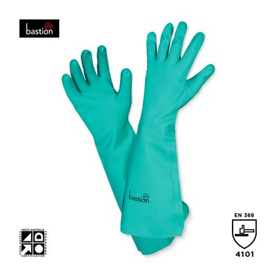NITRILE GAUNTLET GLOVE