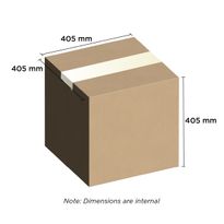 Extra H/Duty Carton Brown 405mm x 405mm x 405mm