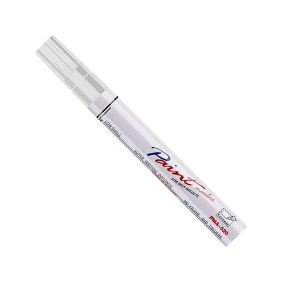 Industrial Paint Marker Pens White 12/pk