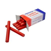 Leviathan Lumber Crayons No.3 Red 12/pack