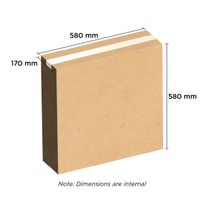 Brown Carton 580mm x 170mm x 580mm