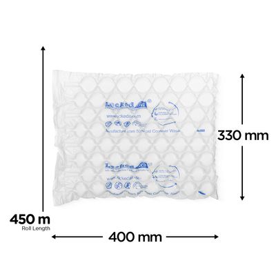Air Pillow Film 50% PCR 400mm x 330mm (8 cells) 450m/RL