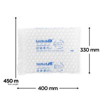 Air Pillow Film 50% PCR 400mm x 330mm (13 cells) 450m/RL