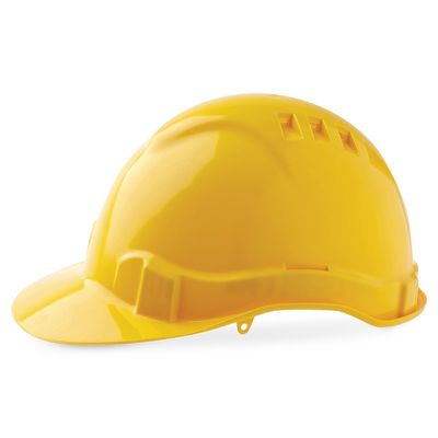 Vented Hard Hat V6 Yellow