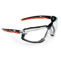 Ambush Foam Bound Safety Glasses Clear