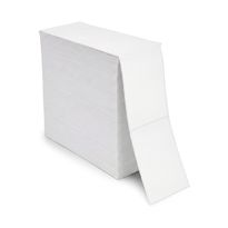 Direct Thermal Labels Fanfold 100x150mm White 4000/CTN