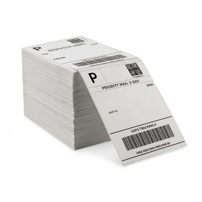 Fanfold Direct Thermal Labels