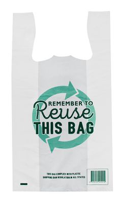 REUSABLE SINGLET BAGS