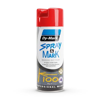 Spray & Mark Fluoro Red 350gram