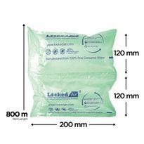 Air Pillow Film 100% PCR 200mm x 120mm 800m/RL