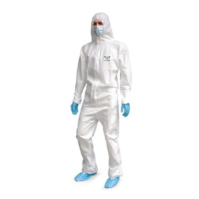 SMS Coverall Type 5/6 White Size M