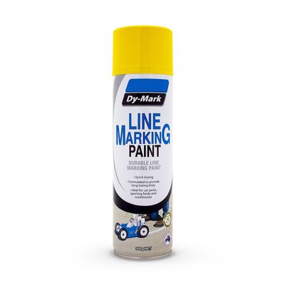 Dy-Mark Line Marking Paint Yellow 500gram