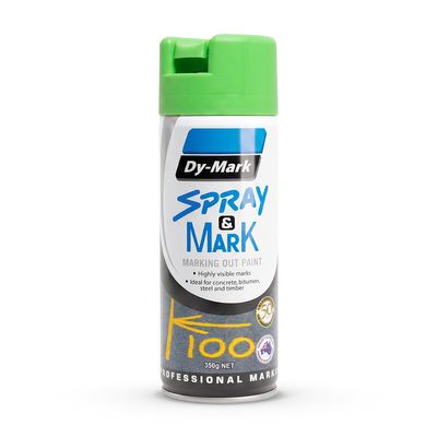 Dy-Mark Spray & Mark Fluoro Green 350gram