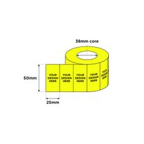 Custom Printed Fluoro Labels