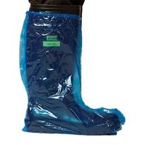 Disposable PE Boot Covers Blue 500/CTN
