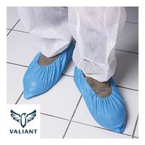 VALIANT CPE Shoe Covers Blue 1000/ctn