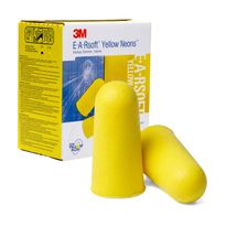Earplugs EARsoft Yellow Neon Uncorded REG (200pairs)