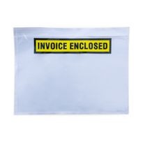 Doculopes INVOICE ENCLOSED 175x230mm White (500)