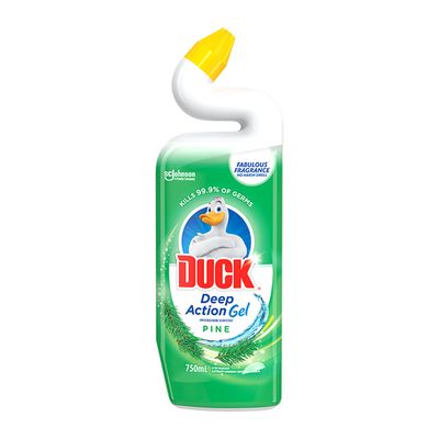 Toilet Cleaner Duck Deep Action Gel Pine 750mL