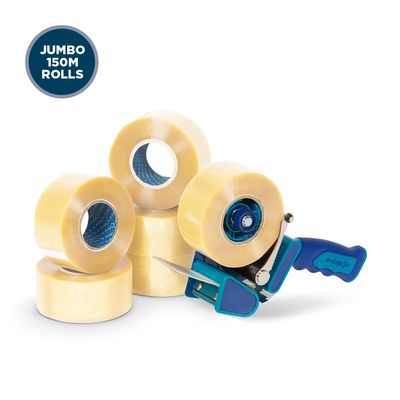 e-TAPE PLUS Starter Pack (6 rolls+Dispenser)