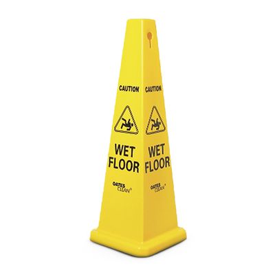 Caution Wet Floor Cone Large 1040mm