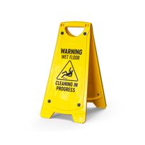 A-Frame Sign - Warning Wet Floor