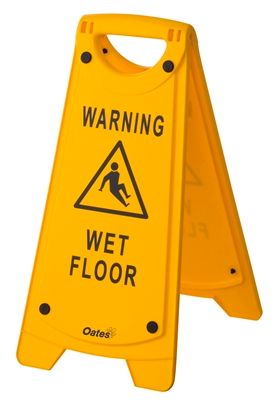 A-Frame Sign - Warning Wet Floor