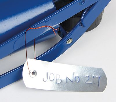 Aluminium Write On Tags