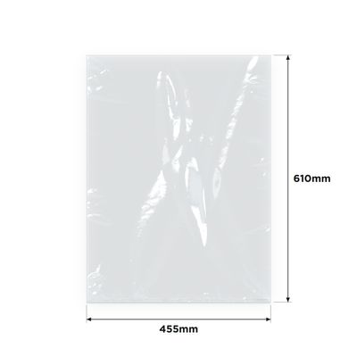 Poly Bag LDPE 455x610mm 50um 500/ctn