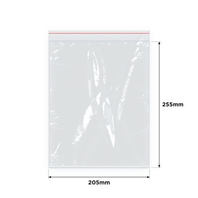 IMPAK Press Seal Bags 205x255mm 1000/ctn