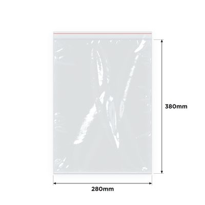 IMPAK Press Seal Bags 280x380mm 1000/ctn