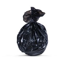 Bin Liners 82L LDPE Heavy Black 810x950mm 200/ctn