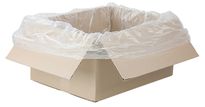 Carton Liners 635+380 x 635mm 16um Natural 500/ctn