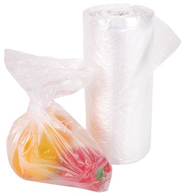 Bag on Roll HDPE Nat 300x450mm (6Rolls)