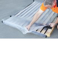Poly Film Natural HDPE 510mm/1020mm x 1000m x 20um